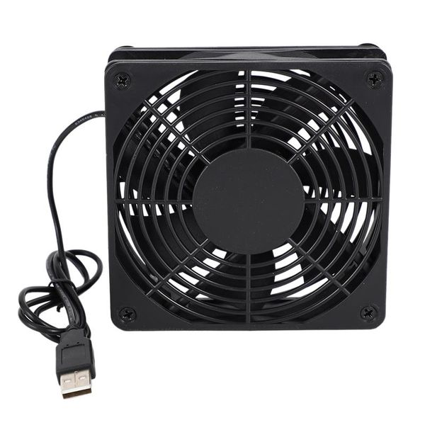 

usb fan router cooling fan cooling bracket 12cm 5v usb port single
