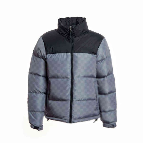 

men's down & parkas men down jacket embroidered loose leisure warm bread coats women 1996 amfj, Black