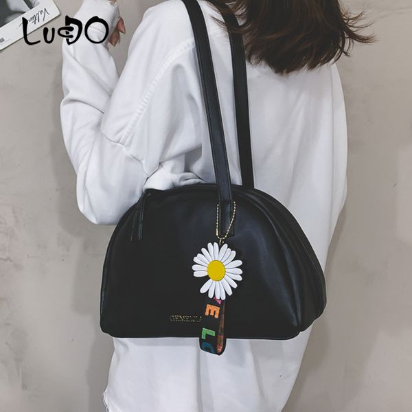 

lucdo fashion women handbags pu leather shell message bags female tote ladies crossbody bags for women