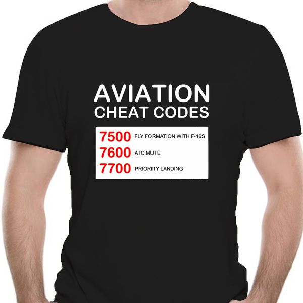 

men tshirt aviation cheat codes - funny tshirt for pilots - men's t-shirt women t-shirt tees 0542e sport hooded sweatshirt hoodie