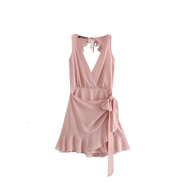 

2021 new an open-cascal return a party as faithful women dressed in asymmetric chiffon ruffles v-neck above the knee, ofag, Black;gray