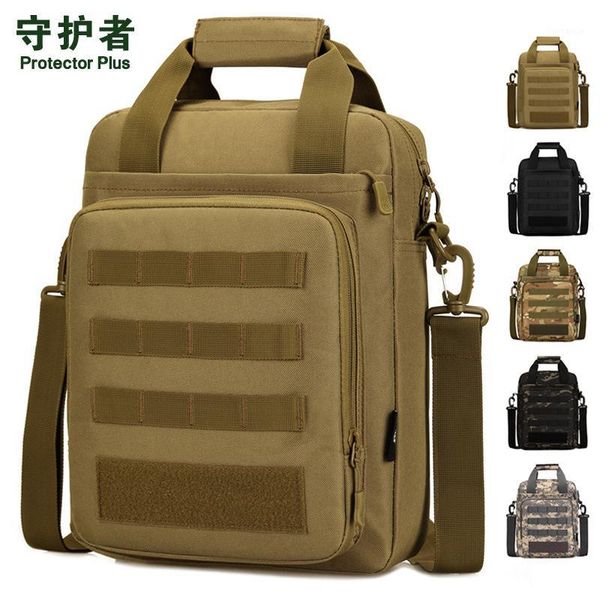 

outdoor bags tactics handbag a4 men's bag messenger tool holder 12-inch computer vertical a54491