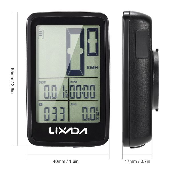 

cycling speedometer led screen waterproof 11 functions wireless and wired mtb bike odometer bicycle computer bike computer