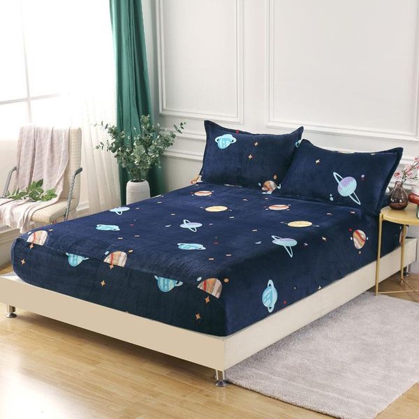 

размер фланель нет покрывало покрывало покрывало эластичного матрас оснащенного теплой king pillowcase простыня sheet queen bbyxrs hotclippe