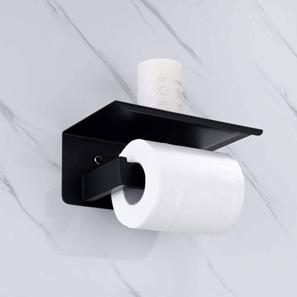 

toilet sanitary roll paper towel sus 304 mobile phone holder bathroom multi-function shelves