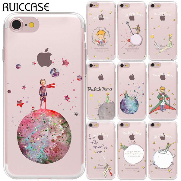 

soft silicone rubber sheath and printed little prince for vip 11 pro max 5 5s se 6 6s 7 8 plus x xs max xr4fre