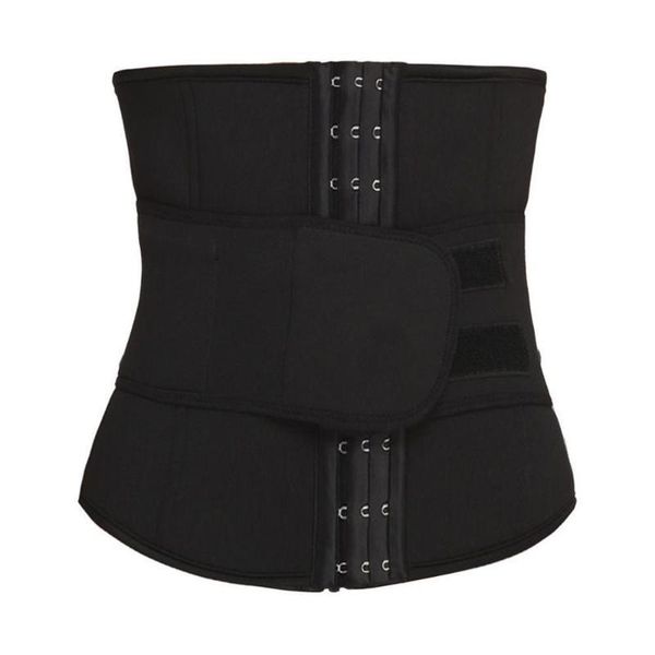 

diving material yoga sports sweat-abdominal belt ladies large size neoprene corset women trainer body shapers kg-201, Black;gray