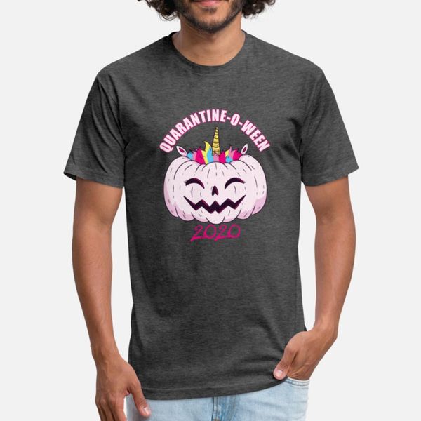 

quarantine-o-ween 2020 unicorn pumpkin t shirt humor kawaii summer tracksuit hoodie sweatshirt
