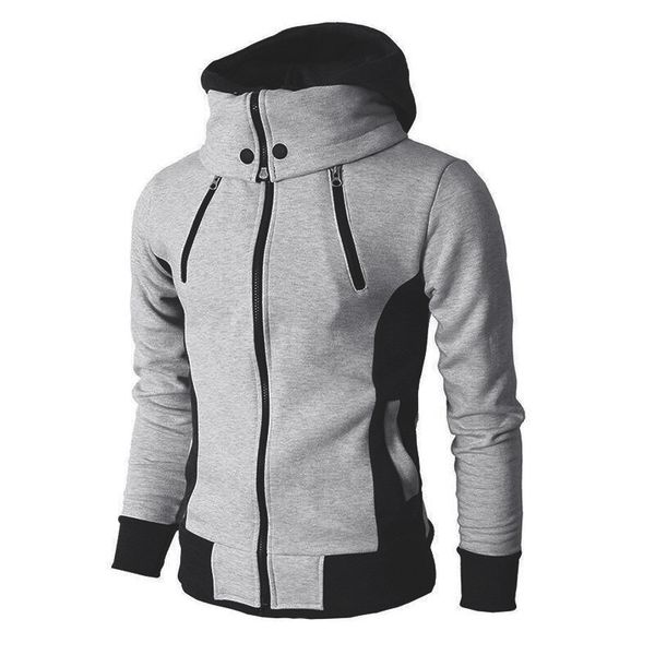 

sweatshirt 2020fw hoodies mens casual jackets hooded autumn winter clothing long sleeve zipper men's outerwear coats wholesale, Black;brown