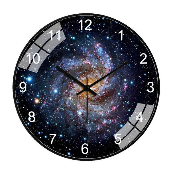 

wall clocks nordic ins clock gold modern creative home decor living room bedroom star space orologio da parete gift fz932