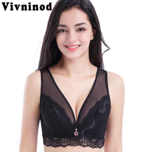

bras female minimizer push up lace bra for women plus size 44 46 48 50 brassiere c d e cup ultra thin white black beige, Red;black