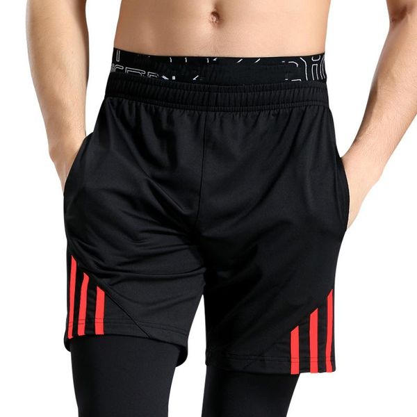 

men's shorts outdoor quick dry lightweight sports mens workout gym training bodybuilding exercise, White;black