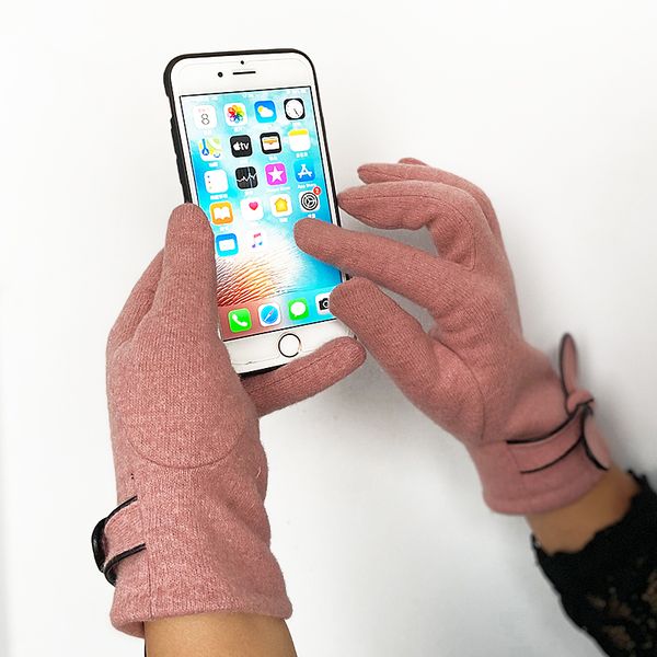 

vipnewly added thickened touch screen cashmere wool in autumn and wintermvp, Blue;gray
