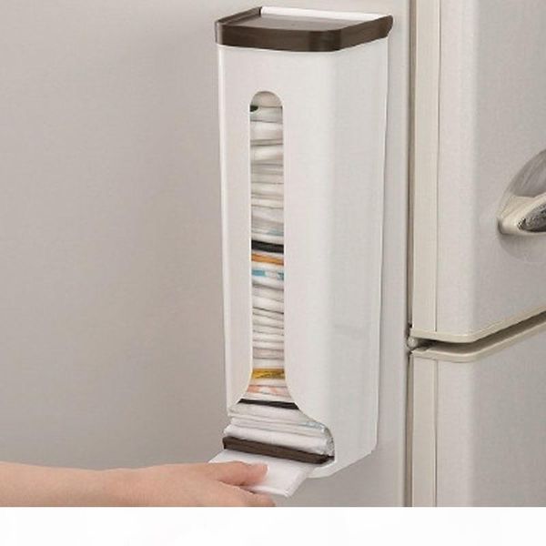 

new kitchen organizer portable home storage racks plastic storage box wall hanging bathroom garbage bags holders racks