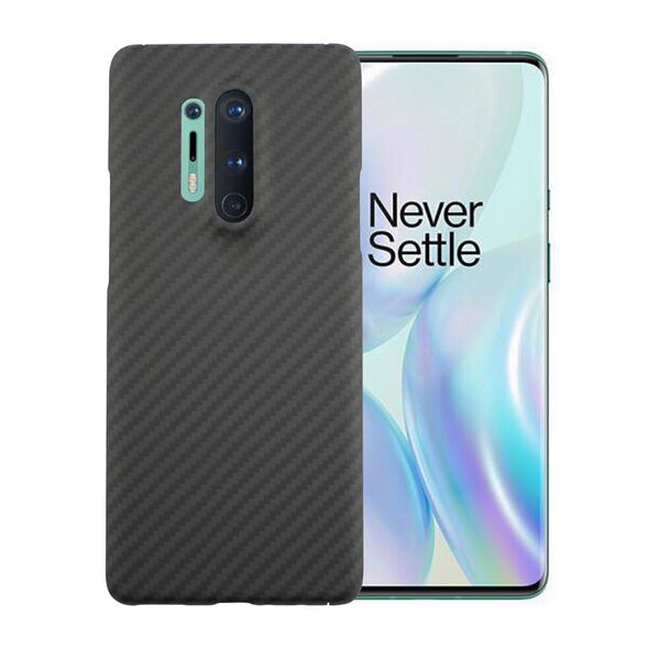 

kevlar armor for oneplus 8 pro phone case carbon fiber slim cover