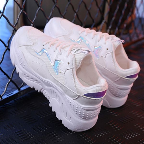 

white 2021 new ulzzang chunky woman shoes tt1o, Black