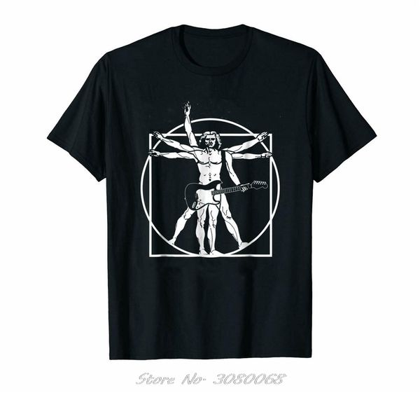

black da vinci guitar man, vitruvian man guitarist t shirt parody big tall tee shirt streetwear sport hooded sweatshirt hoodie