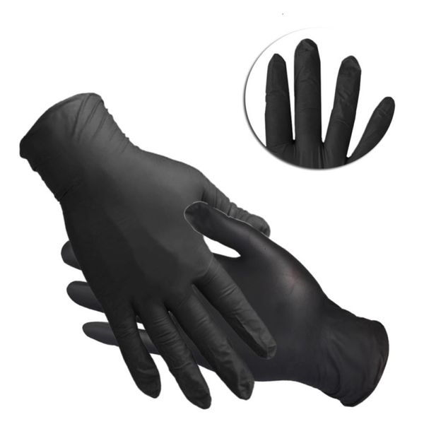 

for dishwashing/kitchen/ 20pcs black/blue disposable universal latex gloves /work/rubber/garden home cleaningoutletemw7