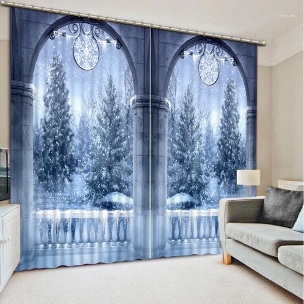 

curtain & drapes fantasy forest 3d curtains for living room blackout window customize curtains1