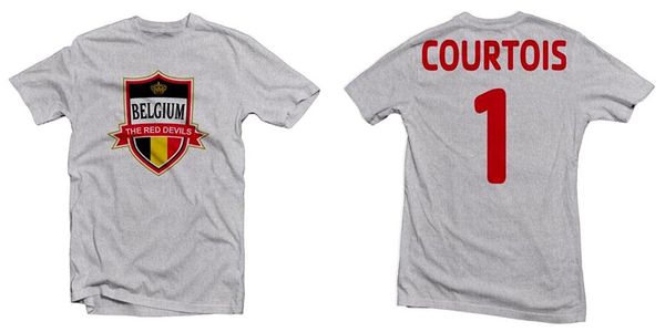 

new short sleeve men % tee shirt for men belgium the red devils hero tee courtois footballer make at shirt sport hooded sweatshirt hoodie