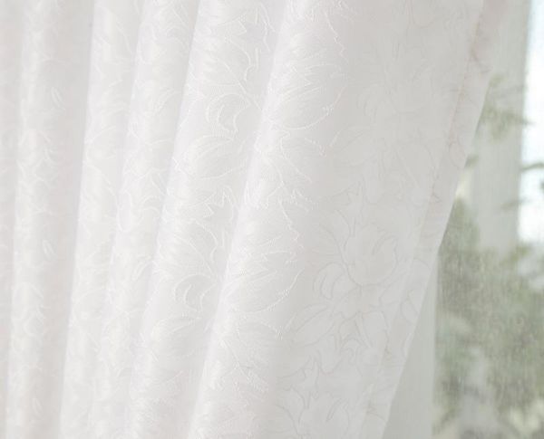 

curtain & drapes white curtains solid tulle modern for living room transparent window sheer the bedroom 184&30