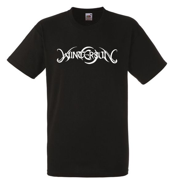

wintersun logo mens black rock t-shirt new sizes s-xxxl sport hooded sweatshirt hoodie