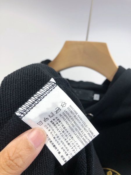 

outlet 20s ladies' hoodie ch cro limited sanskrit cross gilt 615i, Black