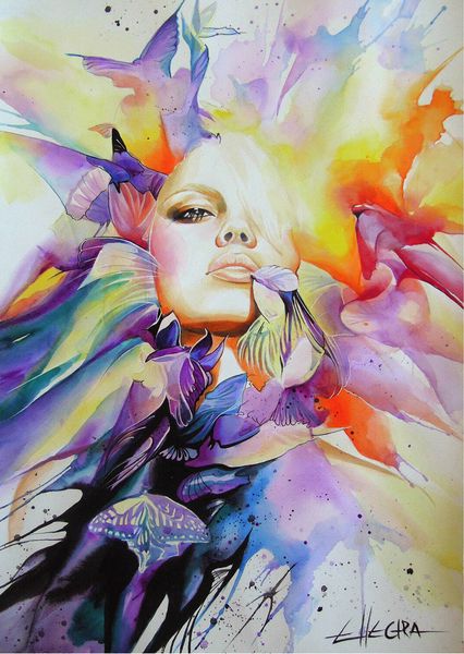 

erotic oil colorful butterflies home decor handpainted &hd print oil painting on canvas wall art canvas pictures 210127