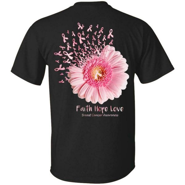 

daisy faith hope love breast cancer awareness back print 3xl 26th 30th 40th 50th birthday sport hooded sweatshirt hoodie t shirt