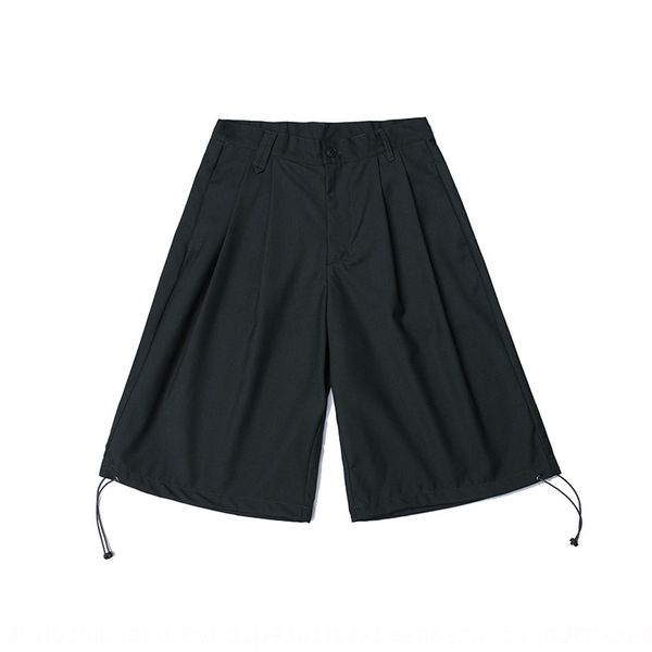 

2020 summer loose seven point elastic and trousers casual versatile simple z738 luoye luoye 2020 summer loose seven point elastic shorts an, Blue