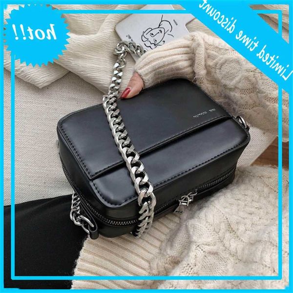 

2021 new famous brand lent and summer messenger female fashion shoulder chain small box square crossbody bag women's handbag