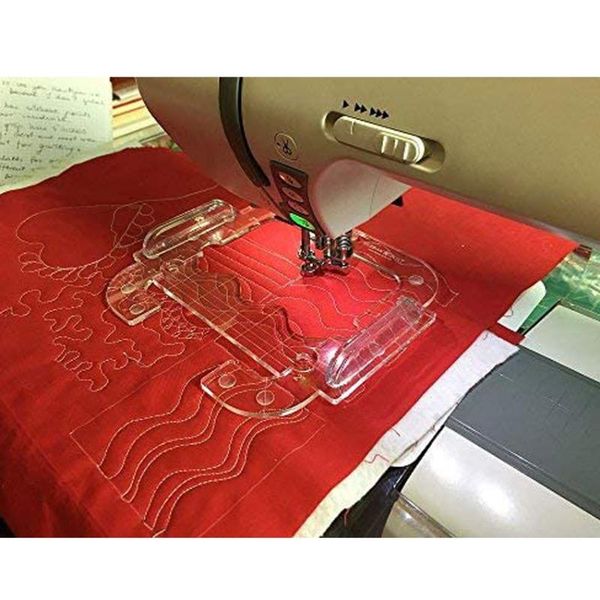 

quilting template for quilting meander series 5 (template fits to fmq grip 5, Black