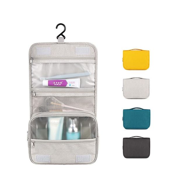 

multifunctional cosmetic bag women nylon travel make up necessaries organizer zipper makeup case pouch toiletry kit wash bags