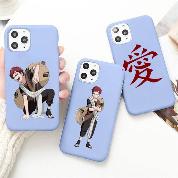 

naruto gaara japane animation cover caramel mobile phone for vip 6 7 8 11 12 s mini p