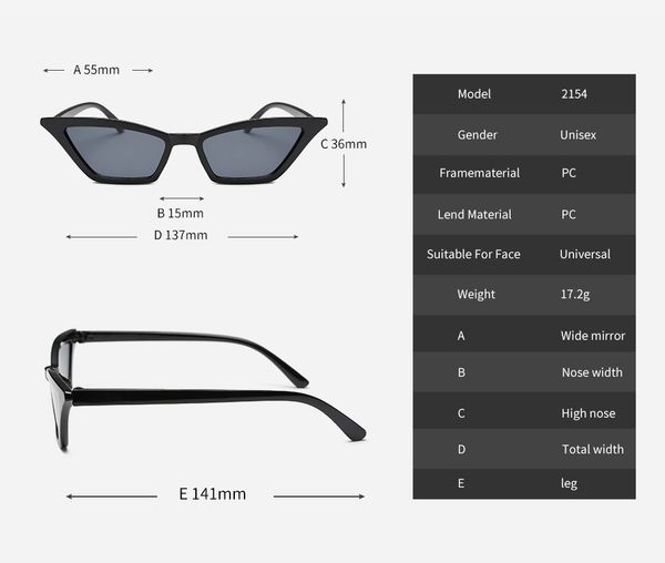 

eye frame women sunglasses small vintage cat uv400 sun shades glasses street eyewear motorcycle accessories