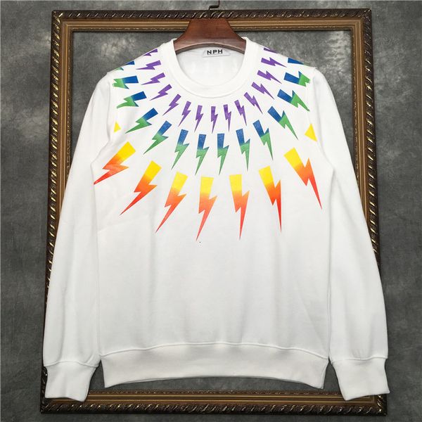 

new luxury men 2021 thunderbolt neil hoodies sweaters cotton gear ze1x, Black