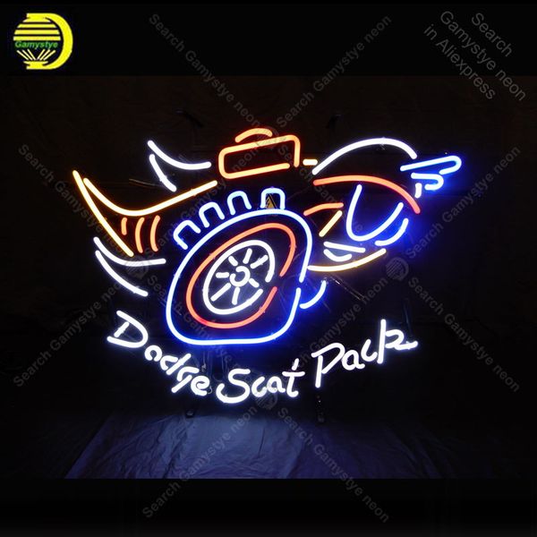 

neon light signs scat pack car neon bulbs sign lamp handcraft restaurant display advertise neon letrero neons enseigne lumine