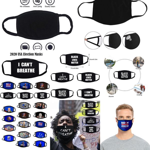 

factoryg4mkanti matter man black dust lives designer i cant breathe cotton face masks 2020 usa election fashion designcn1ckn