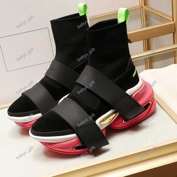 

2021 winter socks shoes fashion star fashion casual shoes men and women personality shoes double soles non-slip size 35-45, Black