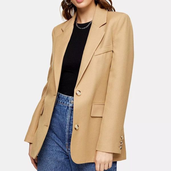 

hadara office lady notched blazers women fashion single breasted jackets women elegant camel long sleeve suits female ladies gm1, White;black