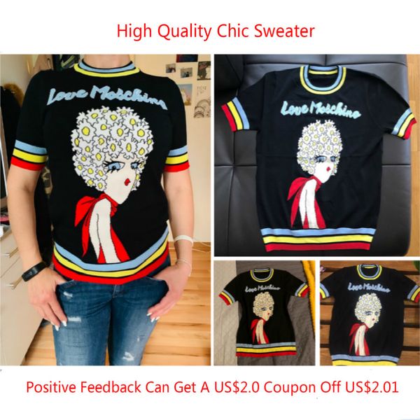 

sweet girl chic female pullovers basic shirt shirts for short clothes jumper qdtp, White;black