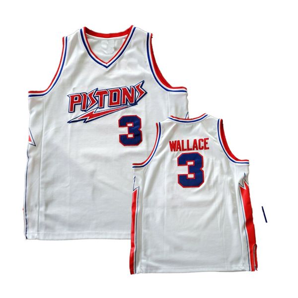 

men's vintage ben wallace hwc nights basketball jersey 100% embroidered jersey customize any name and number, Black