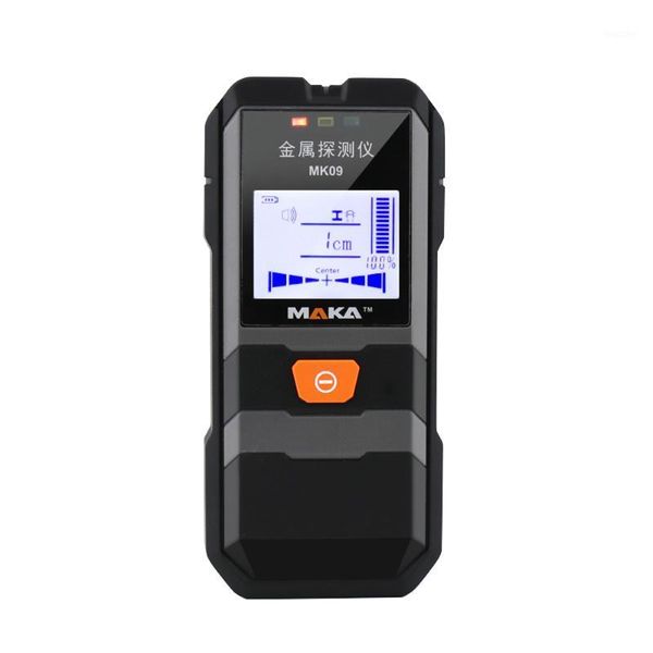 

maka 09 lcd backlight display infrared metal detector metal objects steel wire copper tube finder depth tracker wall scanner1