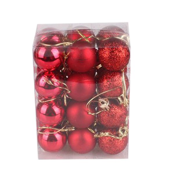 

30mm christmas xmas tree ball bauble hanging 2020 home party ornament decor q1112