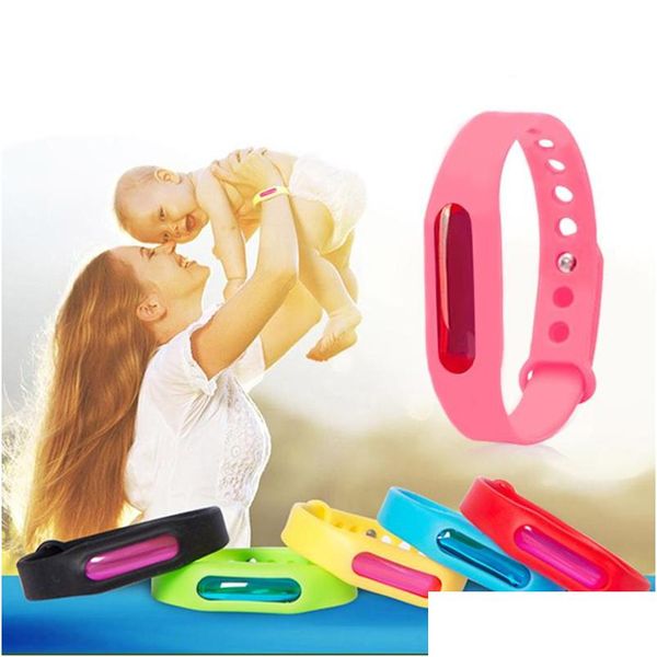 

silicone wristband mosquito killer summer mosquito repellent bracelet anti mosquito band children insect killer pest control ffa4163 nd28p