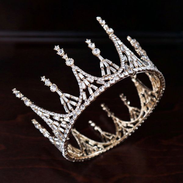 

iheaddress, золотые супер корейский круглые еся свадебные красоты, свадебное платье, корона, корона великой, Silver