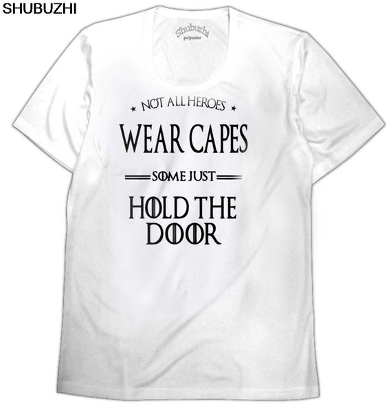 

fashion casual streetwear hodor hold the door t-shirt heroes wear capes some just tee shirts euro size sport hooded sweatshirt hoodie