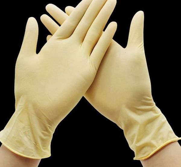 

for factory price cleaning gloves disposable latex food rubber universal household garden protective glove 3 colors kka