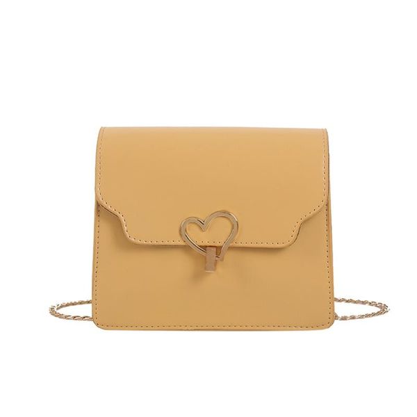 

ocardian handbag 2020 new fashion women ladies solid heart metal tote handbag leather shoulder bags mujer may14