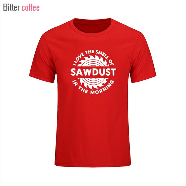

спорт лето new опилка t shirt карпентер деревообрабатывающие инструменты я люблю запах пил в утренней печати тенниски